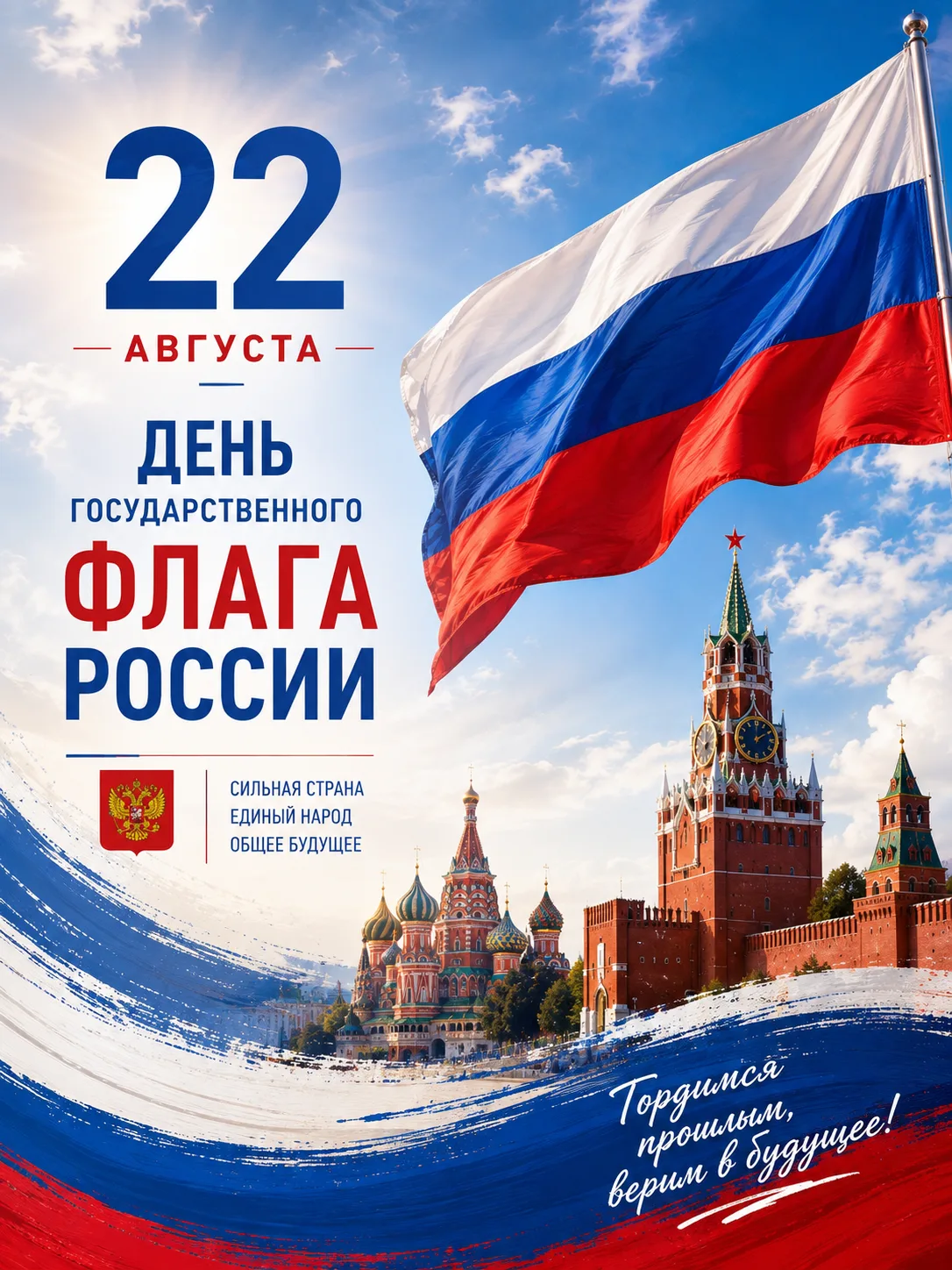 🇷🇺 С Днём Государственного флага России!