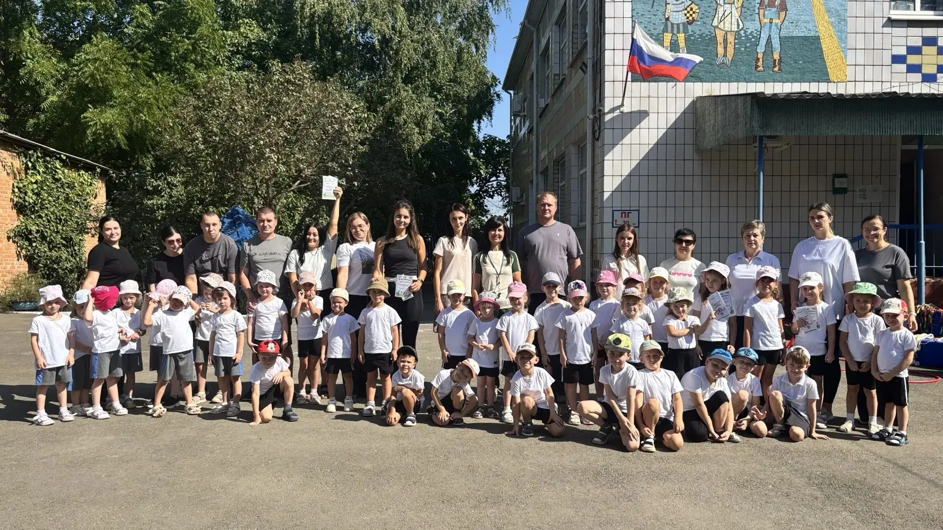 В честь завершения челленджа "Весёлая скакалочка" вчера мы устроили коллективную зарядк...