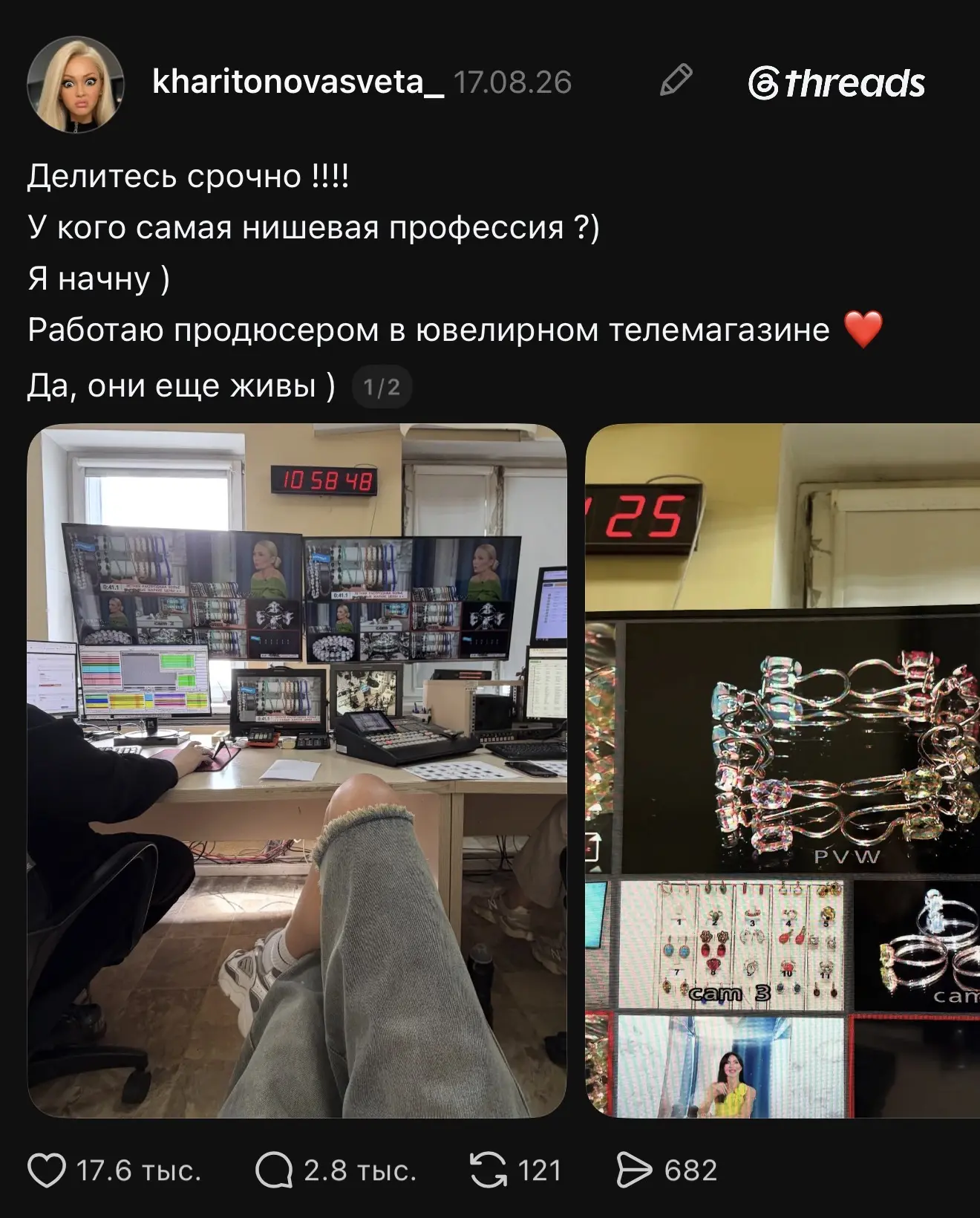 Золотошвейка, продюсер ювелирного телемагазина, корсетье, генеалог – вы слышали о таких...
