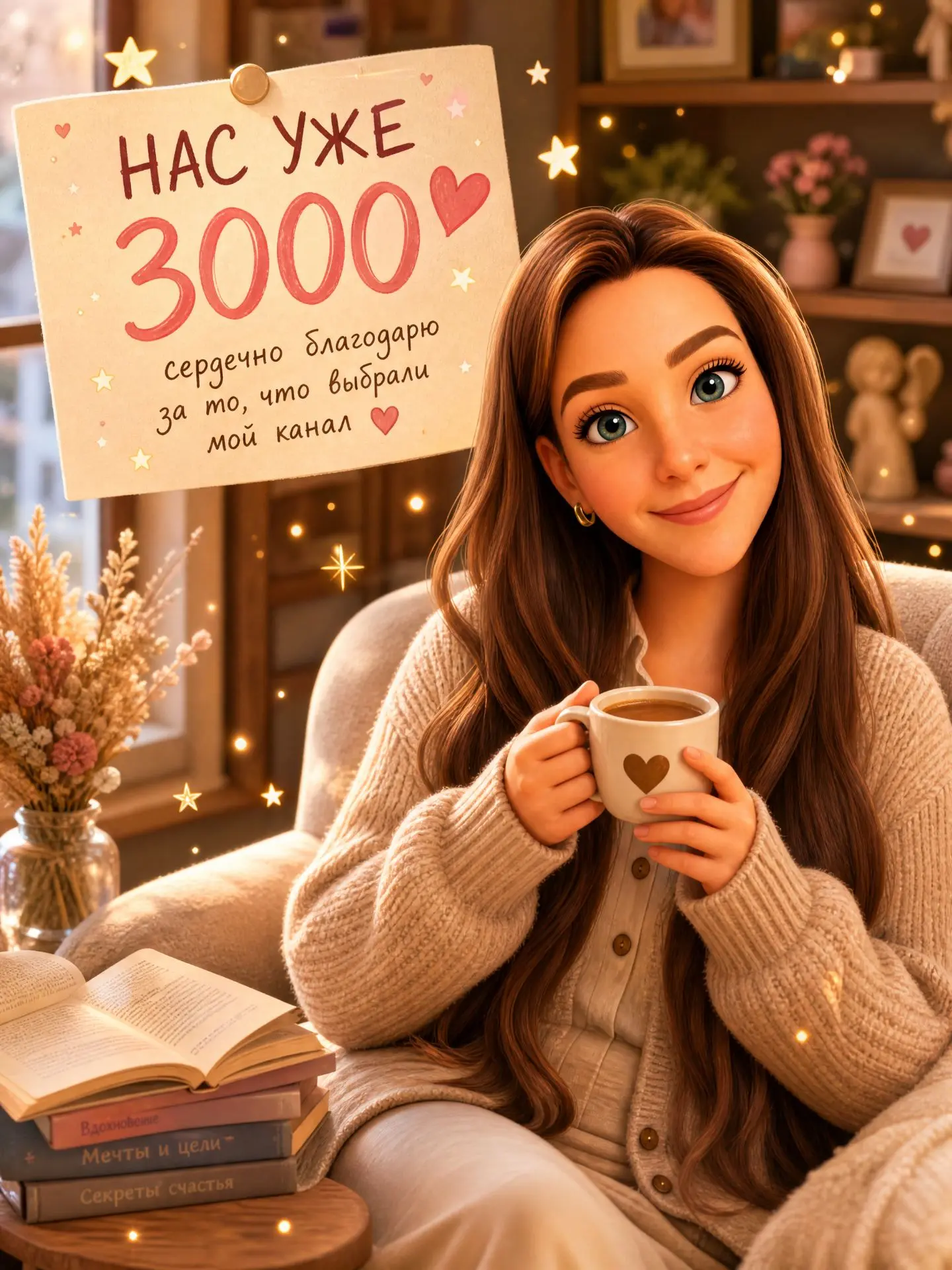 ⭐3000⭐ Мои родные, вы даже не представляете, что для меня значит эта цифра.

🥹🤗Каждый из вас — чел
