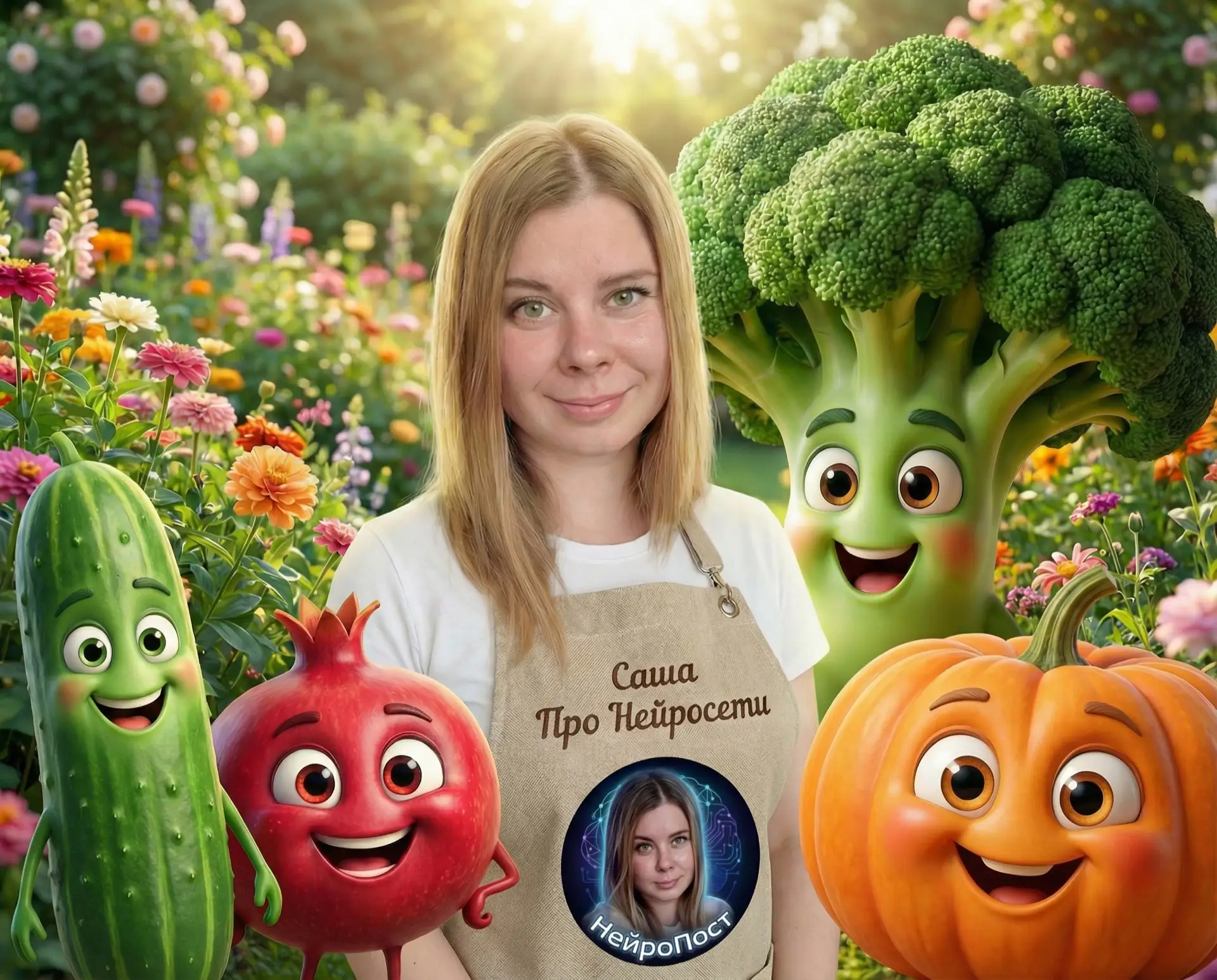 🥦Говорящие предметы нейросетями