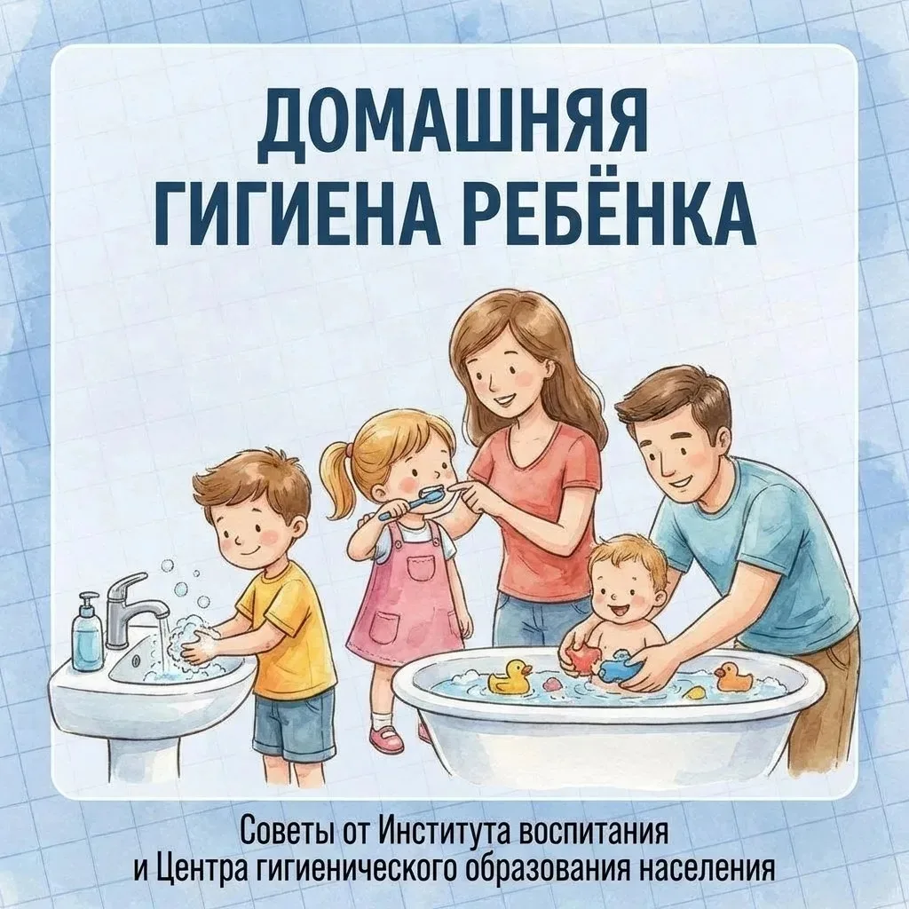 🧼 Советы родителям по домашней гигиене ребенка 🌟