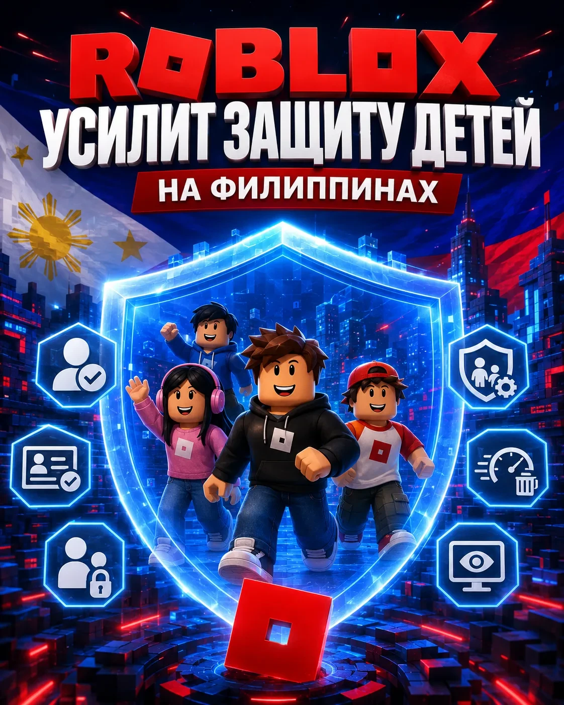 Roblox договорился с властями Филиппин об усилении защиты несовершеннолетних пользовате...