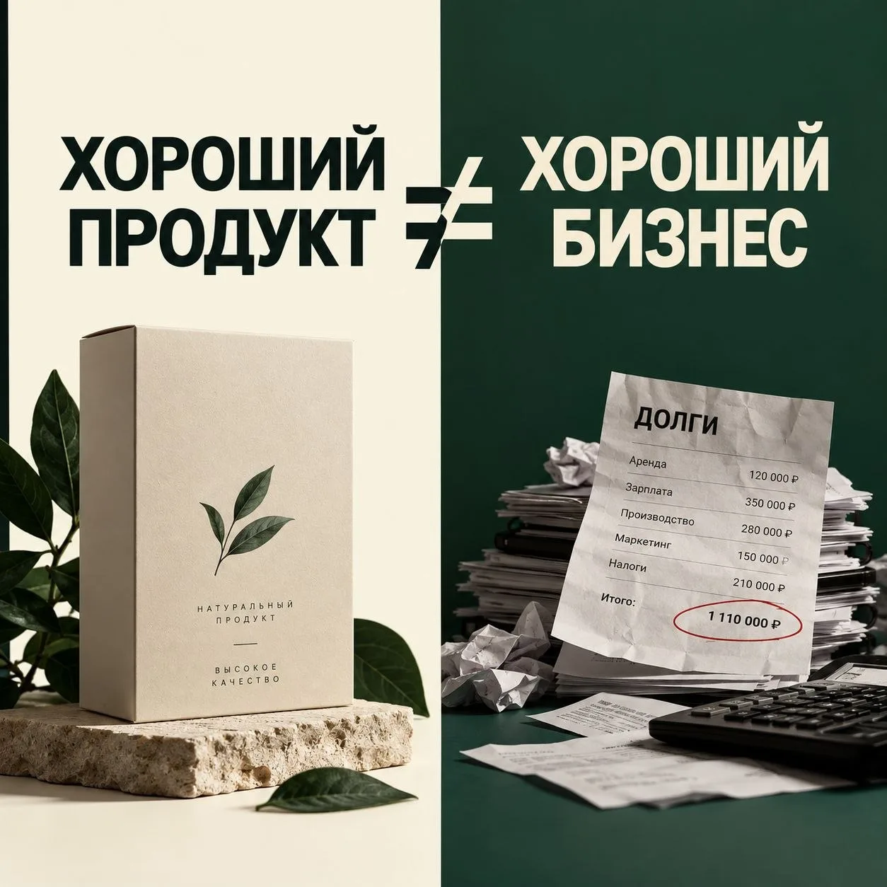 Хотите обанкротить бизнес? Сначала создайте идеальный продукт.