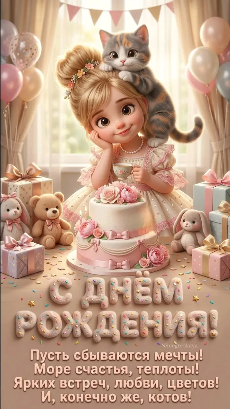 Поздравляем с Днём рождения! 🎂🎁