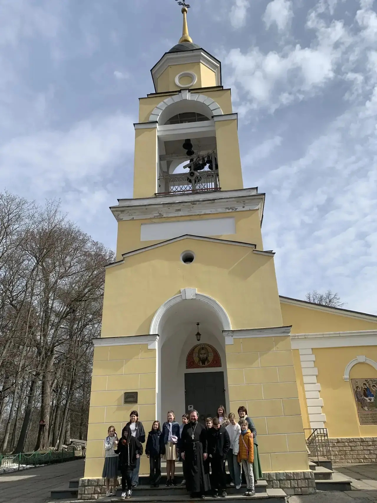 Посещение храма Космы и Дамиана в Космодемьянском  📍 Ученики 4 класса «П» посетили храм Космы и Дами