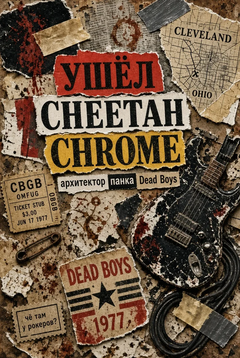 Ушёл Cheetah Chrome — архитектор панка из Dead Boys