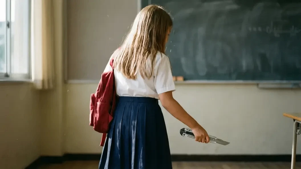 12-летняя школьница изрезала двух детей на детской площадке в Новосибирске.