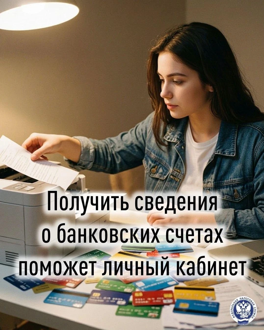 Получить сведения о банковских счетах поможет личный кабинет