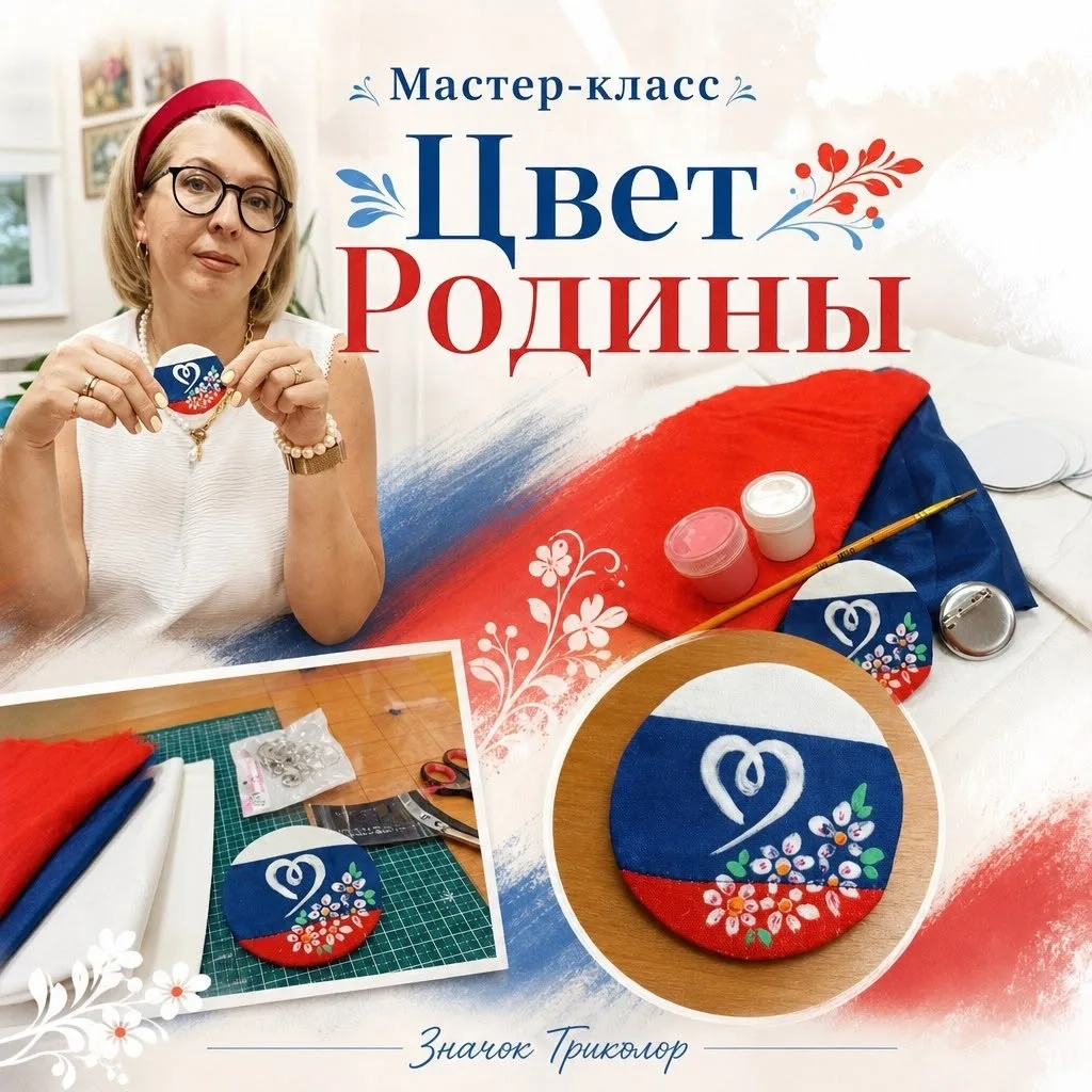 🇷🇺 С гордостью в сердце и творчеством в руках: готовимся ко Дню Государственного флага!