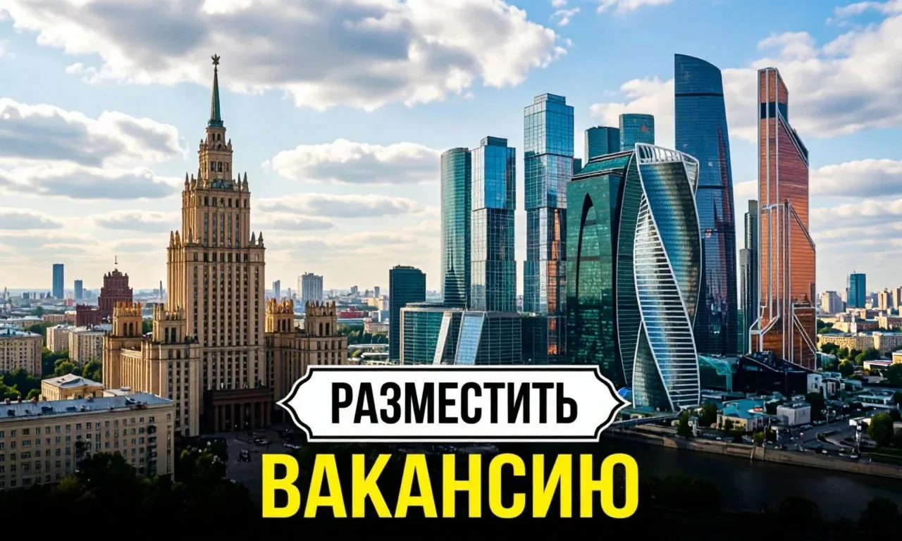 ✅Размещение вакансий через админа.