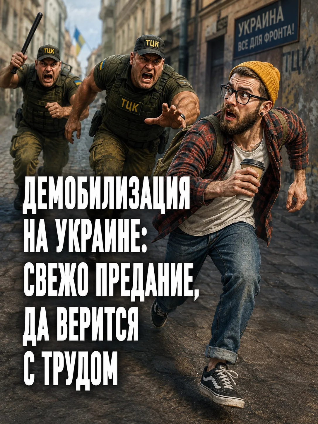 🟥 Биполярка: пока ТЦК ловят людей, Киев обещает демобилизацию