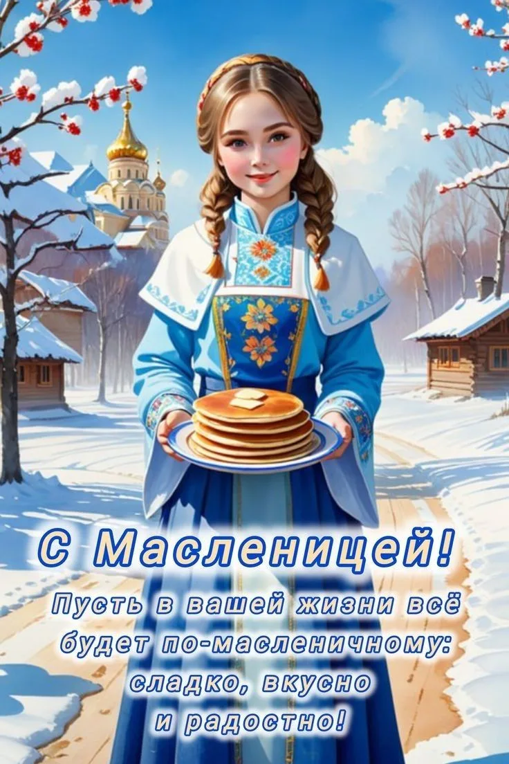 🌼Поздравляем с Масленицей!
