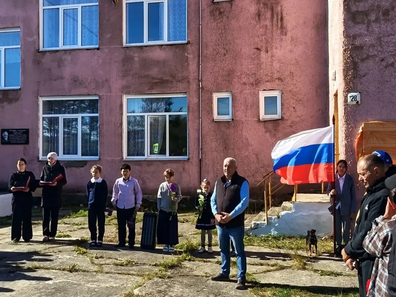 Торжественное открытие мемориальной доски в селе Виахту — память, которая будет жить в ...