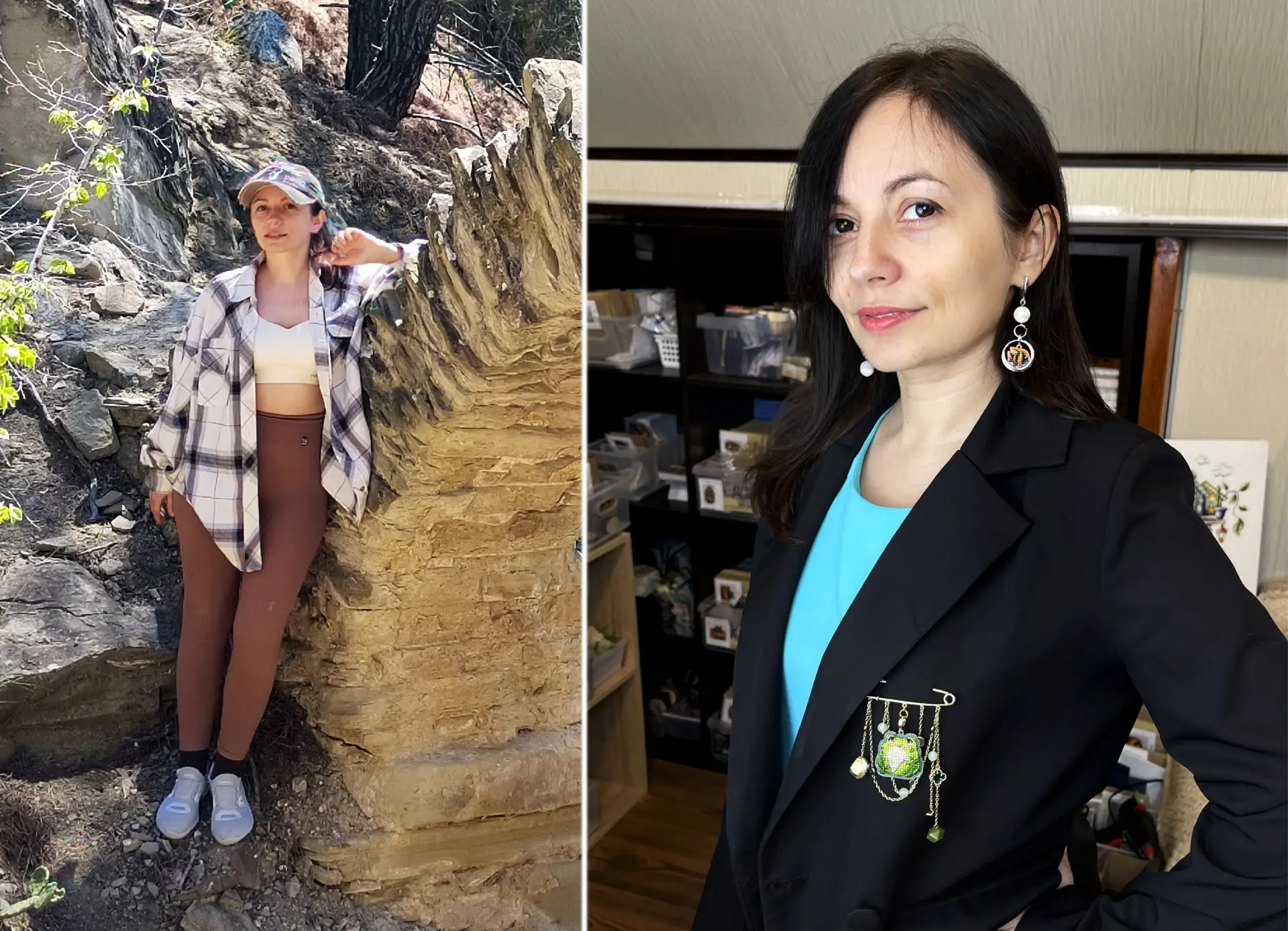 Угадай, на каком фото рукодельница? 😄