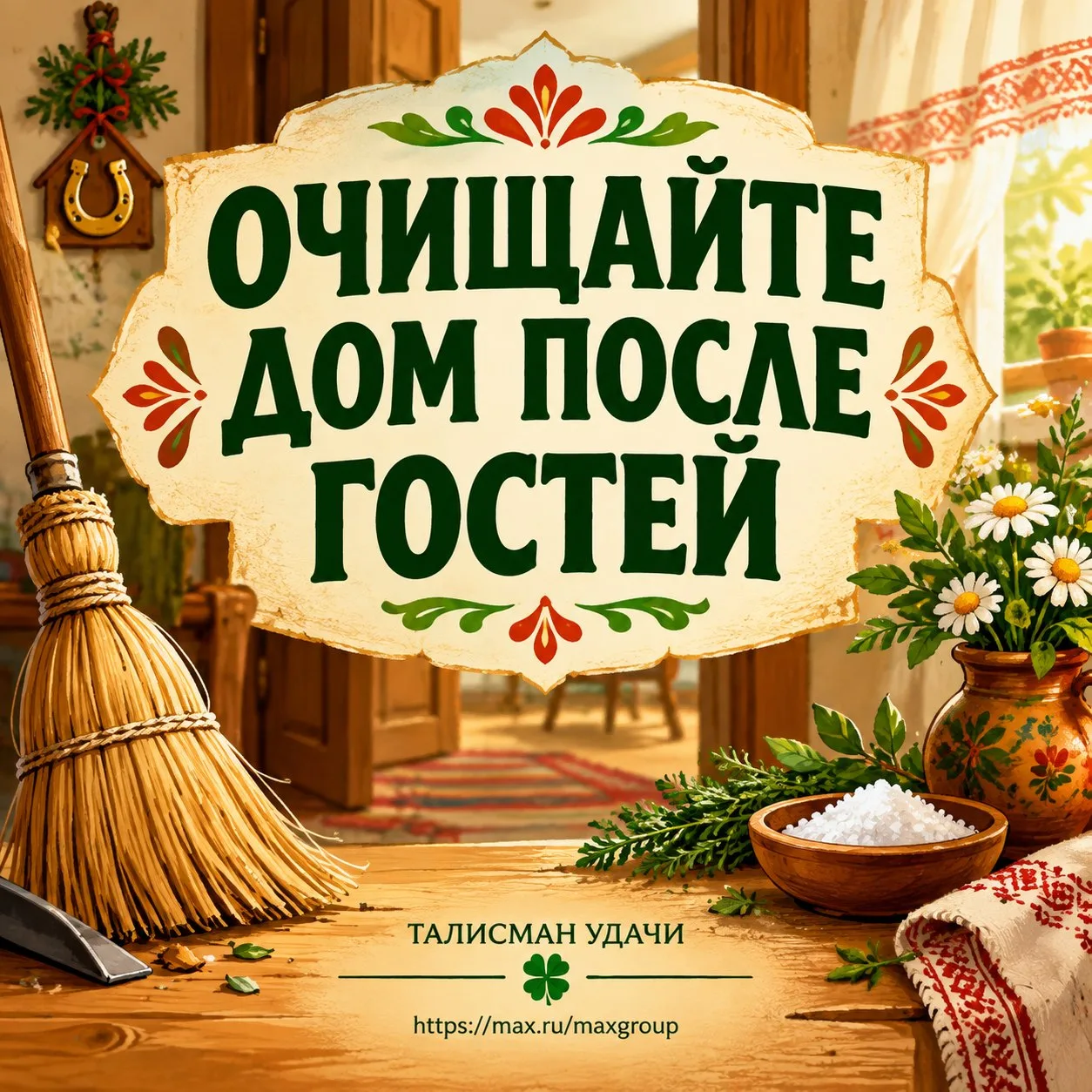 ОЧИЩАЙТЕ ДОМ ПОСЛЕ ГОСТЕЙ ‼️