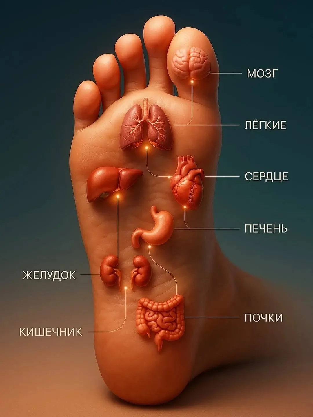 👣 Лайфхаки рефлексотерапии стопы