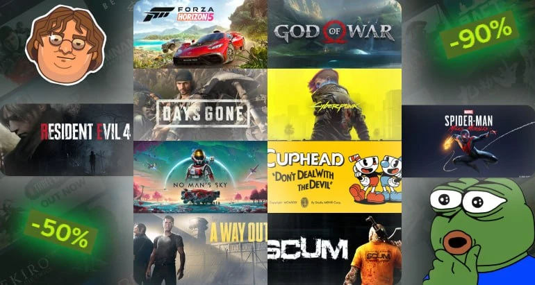 🎮 Топ 10 игр на осенней распродаже по хорошей скидке