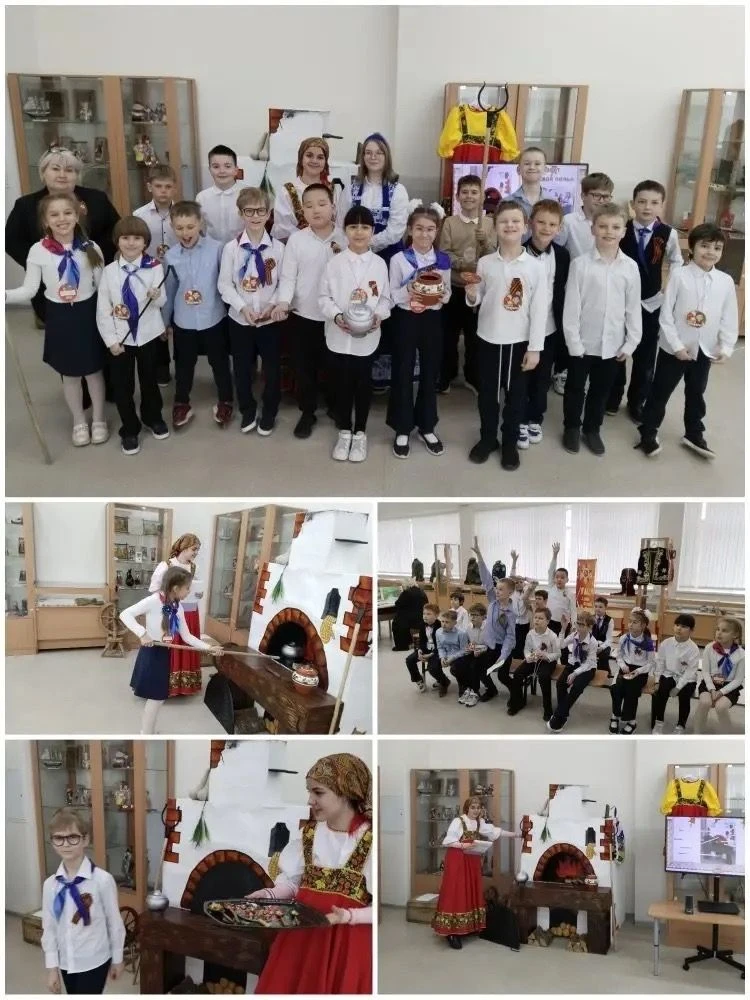 Тематическая экскурсия «Русская печь» прошла в апреле для учащихся 4-ых и 3э классов МБОУ СОШ 20. Во