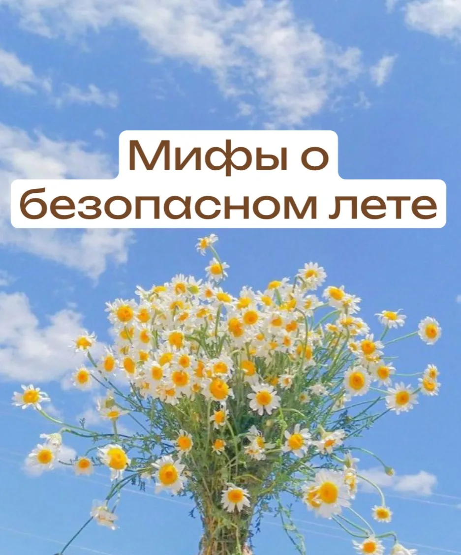 ОСТОРОЖНО, МИФ! Разрушаем скучные правила безопасности этим летом ☀️

Миф №1: «Если свело ногу в вод
