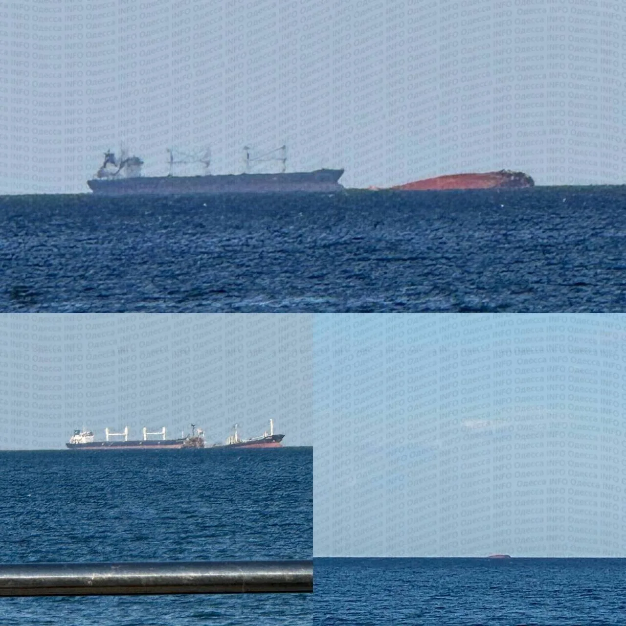 Россия уничтожает морскую торговлю Украины: у берегов Одессы затонуло судно «Golden Leo»