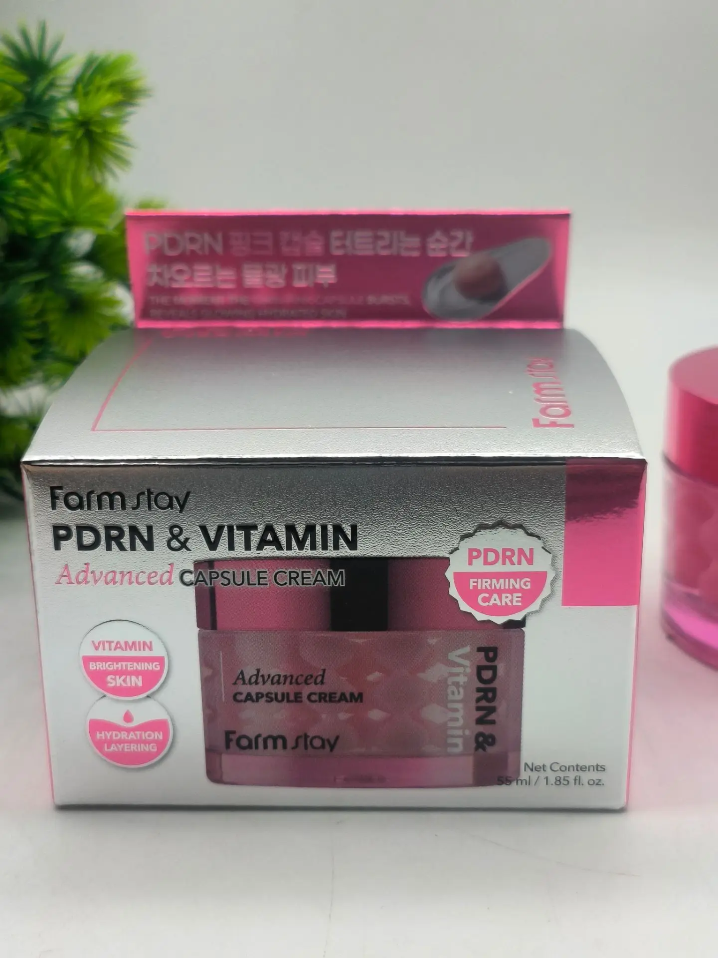 FS PDRN & Vitamin Advanced Capsule Cream, 55ml - Капсульный крем с ПДРН и витамином С.
Его время лет