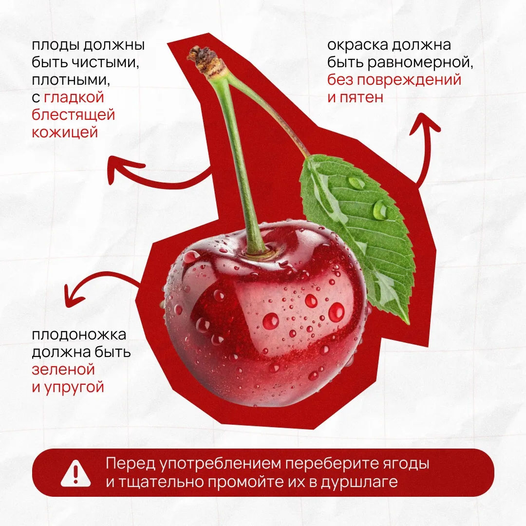 😋 С наступлением лета начинается сезон клубники и черешни. Эти ягоды не только вкусные...