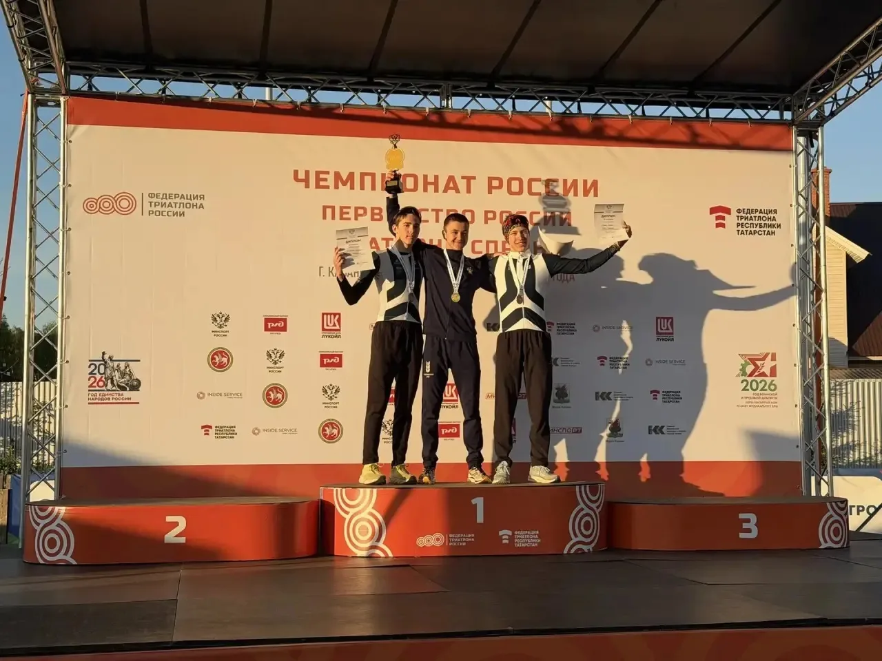 10-11 мая 2026 года в Казани прошли Чемпионат и первенство России по триатлону (дуатлон-спринт) — со