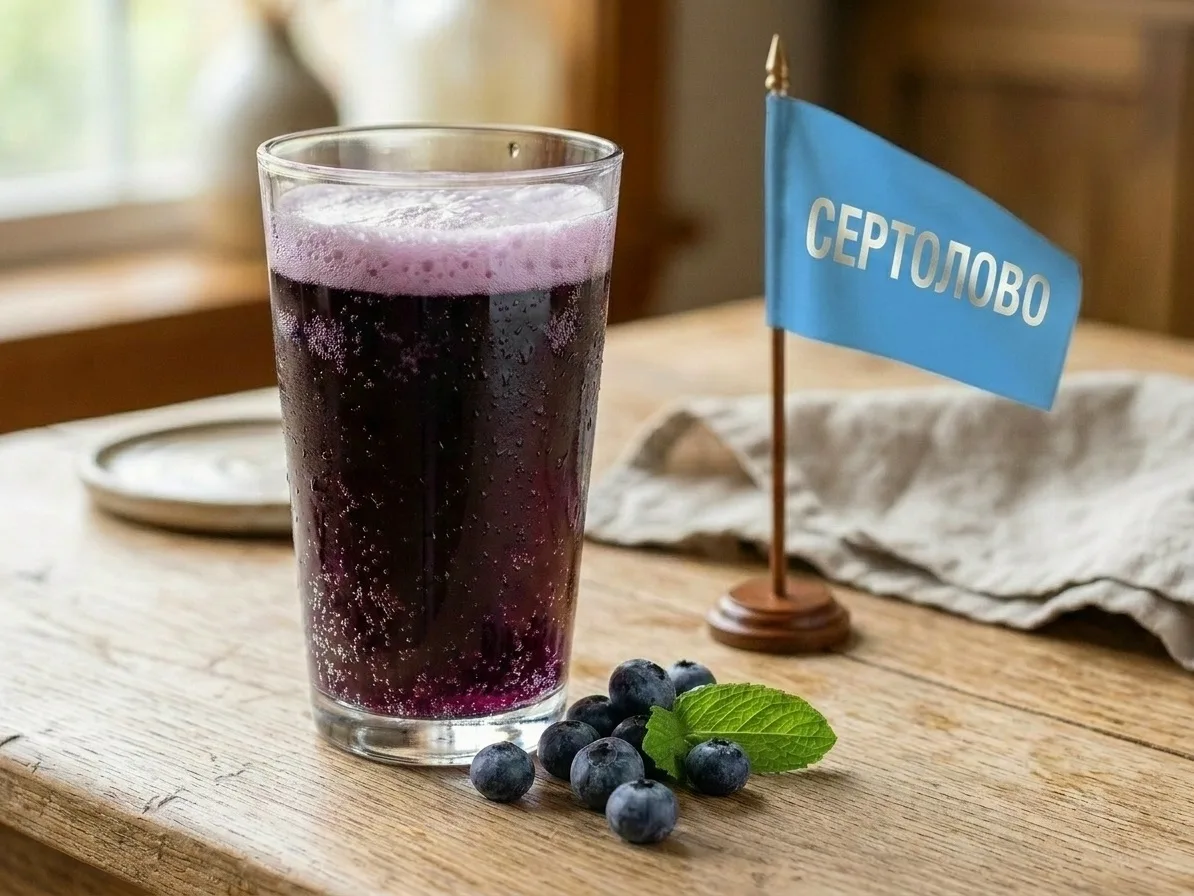 В Сертолово сезон черники сейчас. Делимся с вами рецептом классного прохладительного кваса из этой в