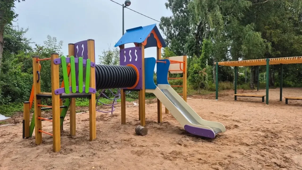 🏖️Работы по преображению общественной территории «Место купания Городок» близятся к за...