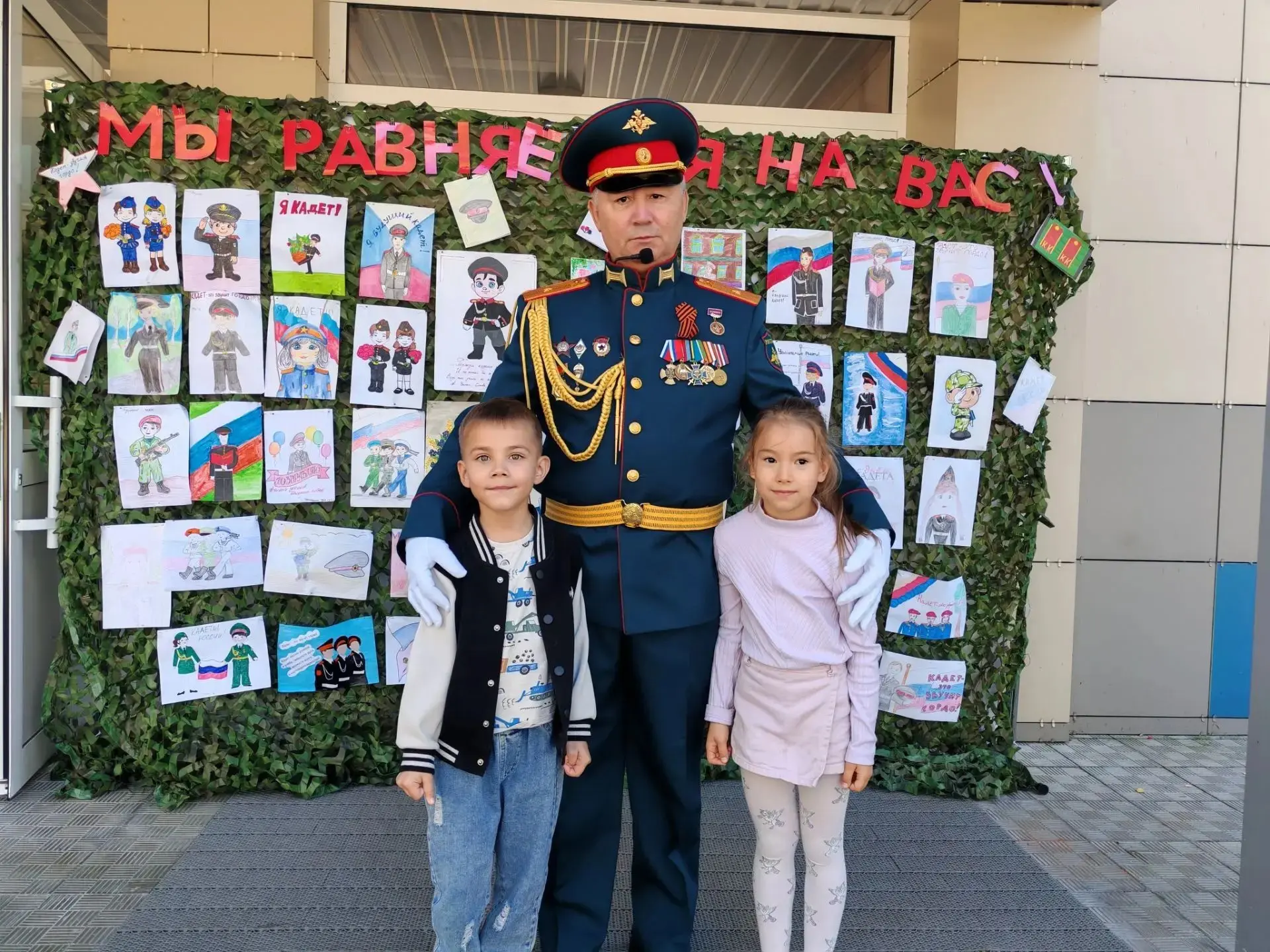 💥 Воспитанники МБДОУ "Детский сад №40 "Солнышко" посетили Васильевскую кадетскую школу...
