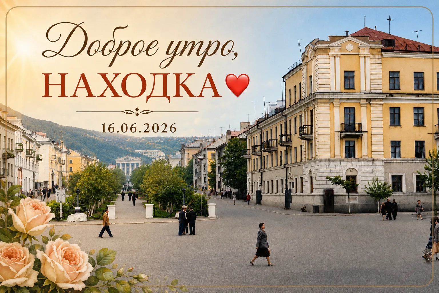 Доброе утро 😎.