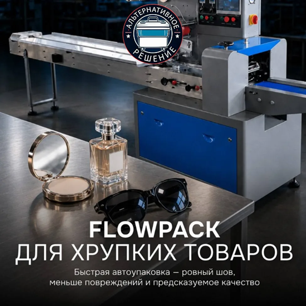 📦 Хрупкий товар требует надёжной упаковки. Но обязательно ли делать это вручную?