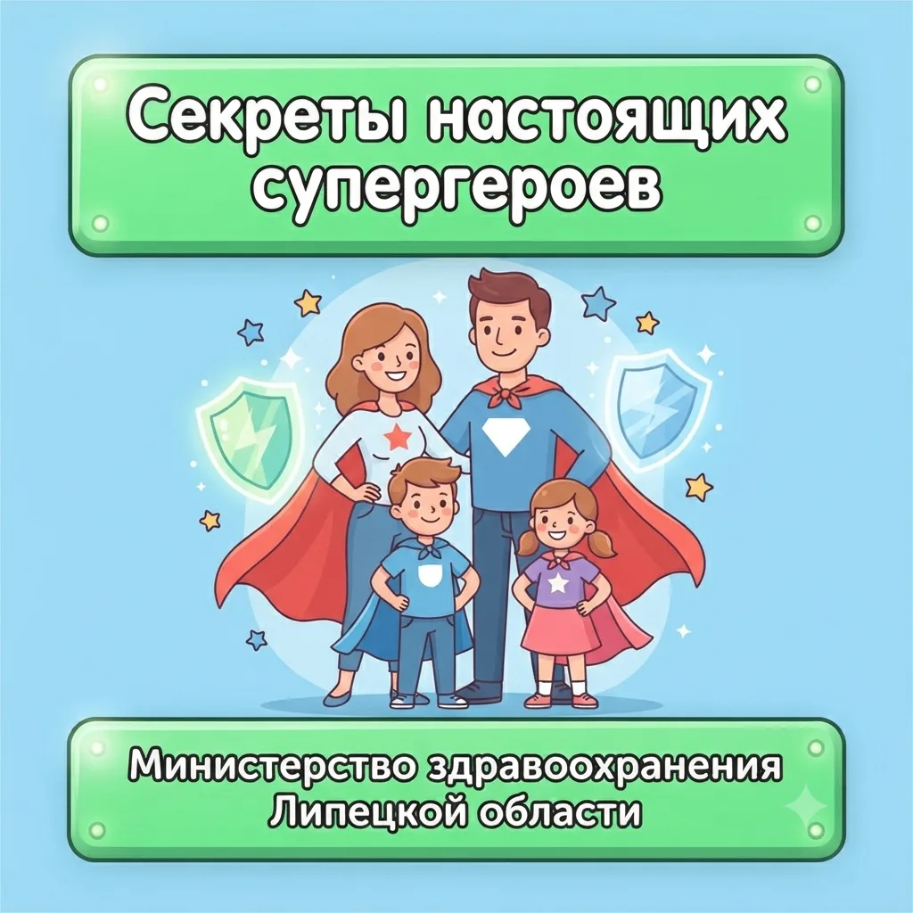 Здоровье — главный супергеройский навык!
