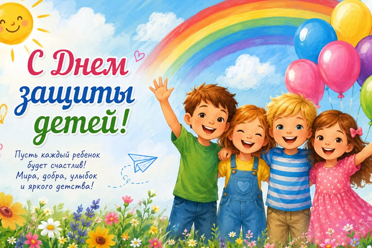 1 июня — День защиты детей

Детство — это теплые ладошки в родительской руке, искренний смех, вера в