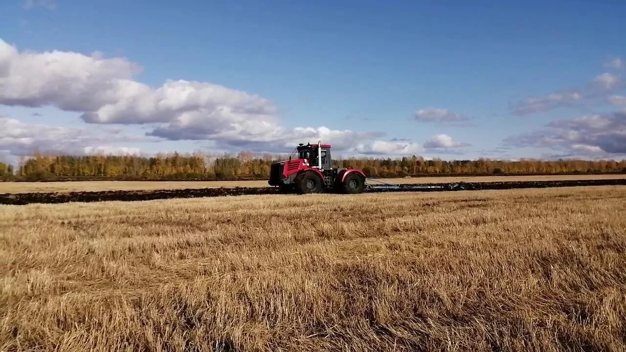 На полях района