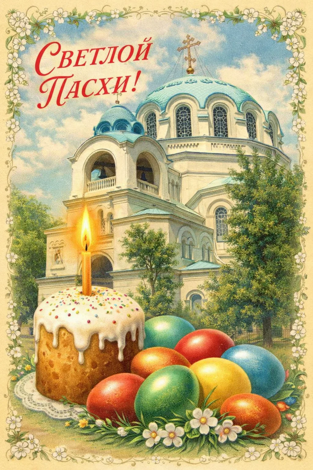 🕊 Христос Воскресе!

От всего сердца поздравляем вас со Светлым Христовым Воскресением — Пасхой. Эт