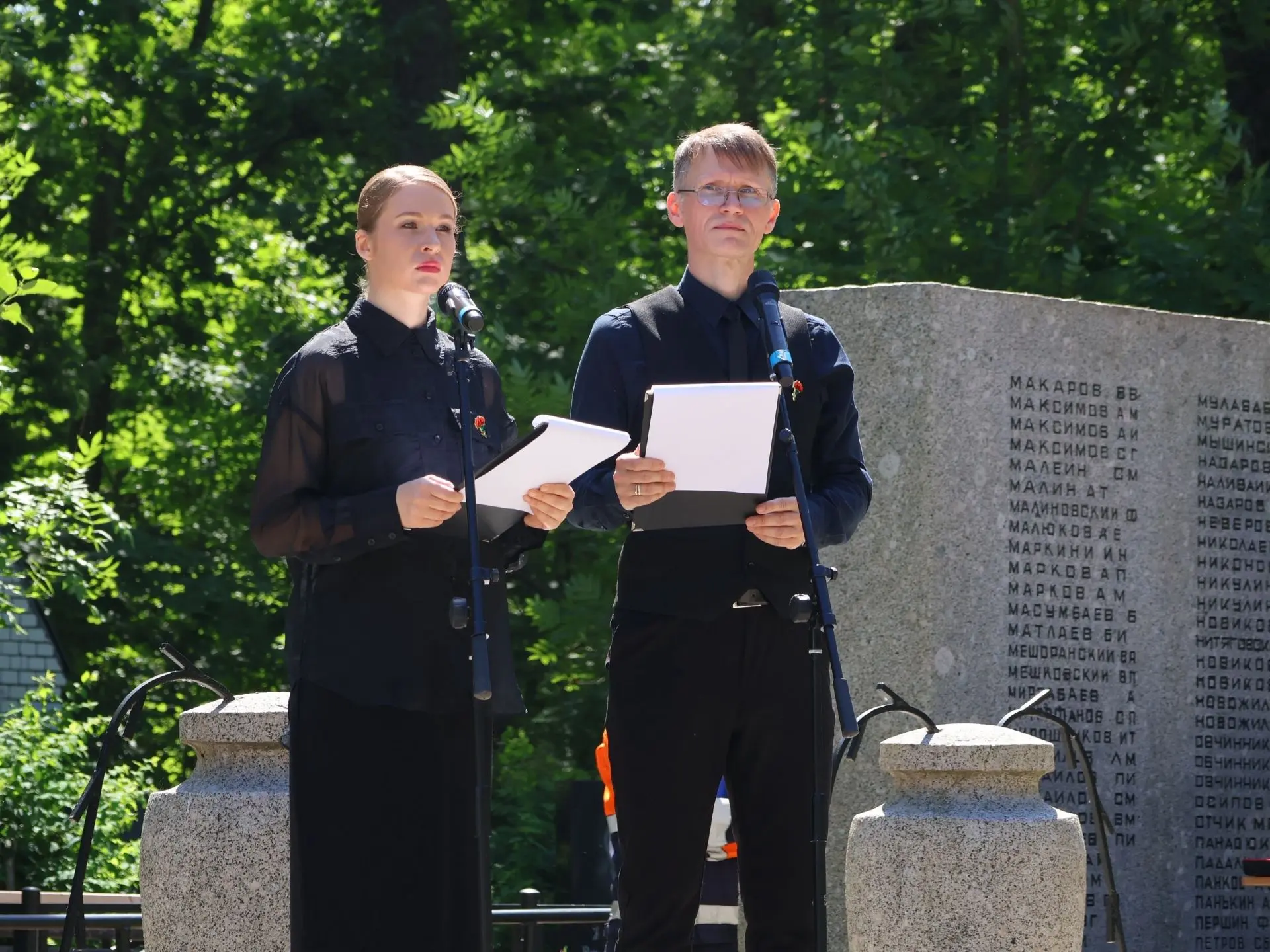 🕊 22 июня, в День памяти и скорби, на Воинском захоронении-мемориале на Казанском кладбище состояла