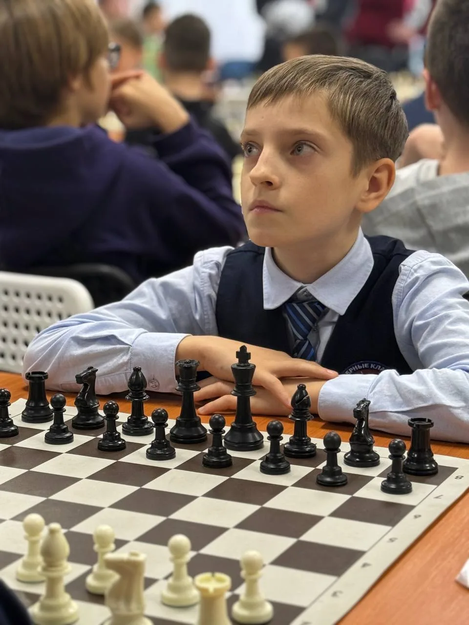 ♟️ Наши юные гроссмейстеры в деле!  Сегодня команда нашей школы приняла участие  в Муниципальном эта