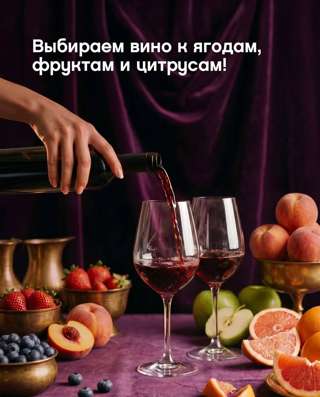 😍😍😍 сезон фруктов и ягод!

Осталось только выбрать вино — делимся подборкой к ягодам, фруктам и ц