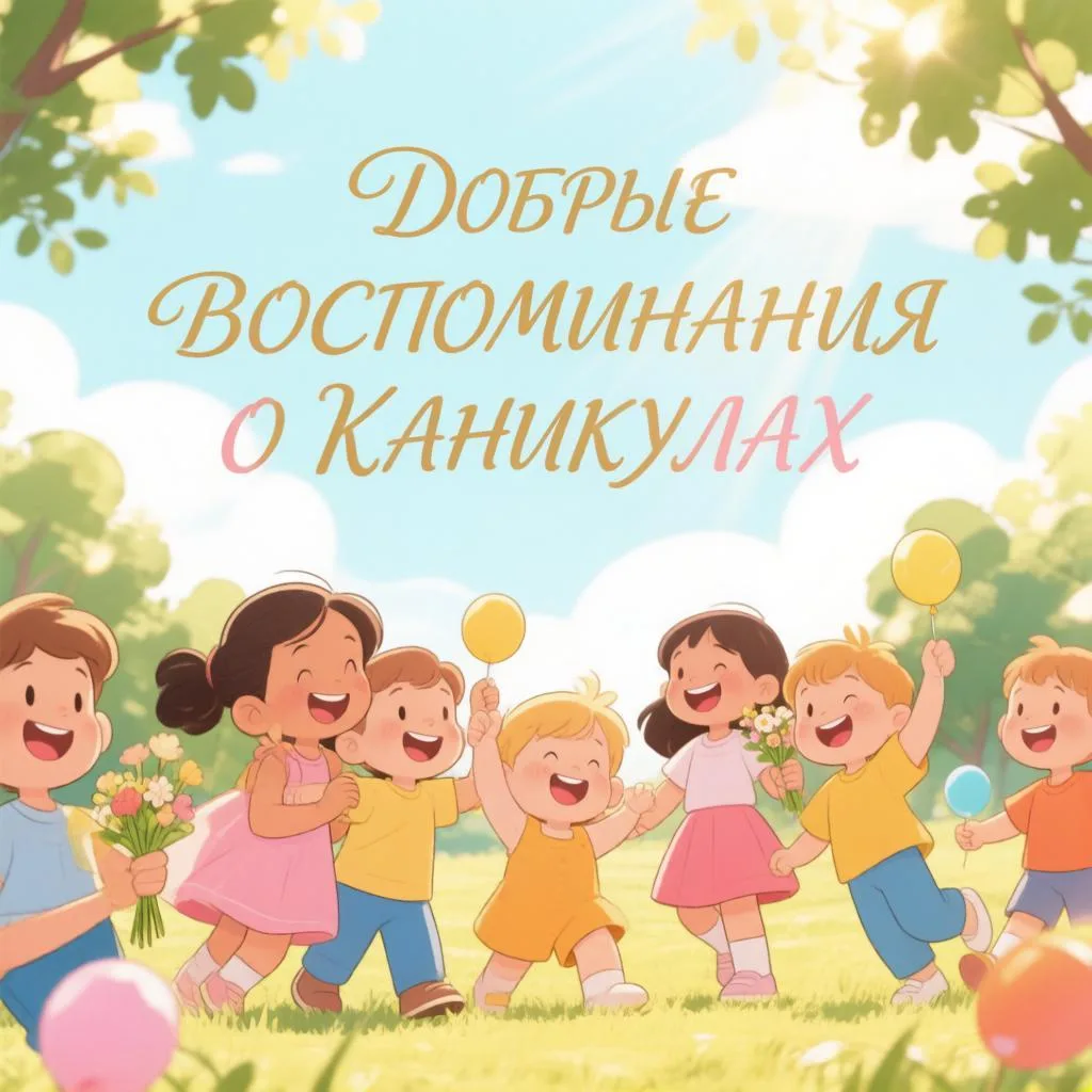 Сегодня последний день каникул, а завтра уже школьные будни, и наши ученики спешат поде...