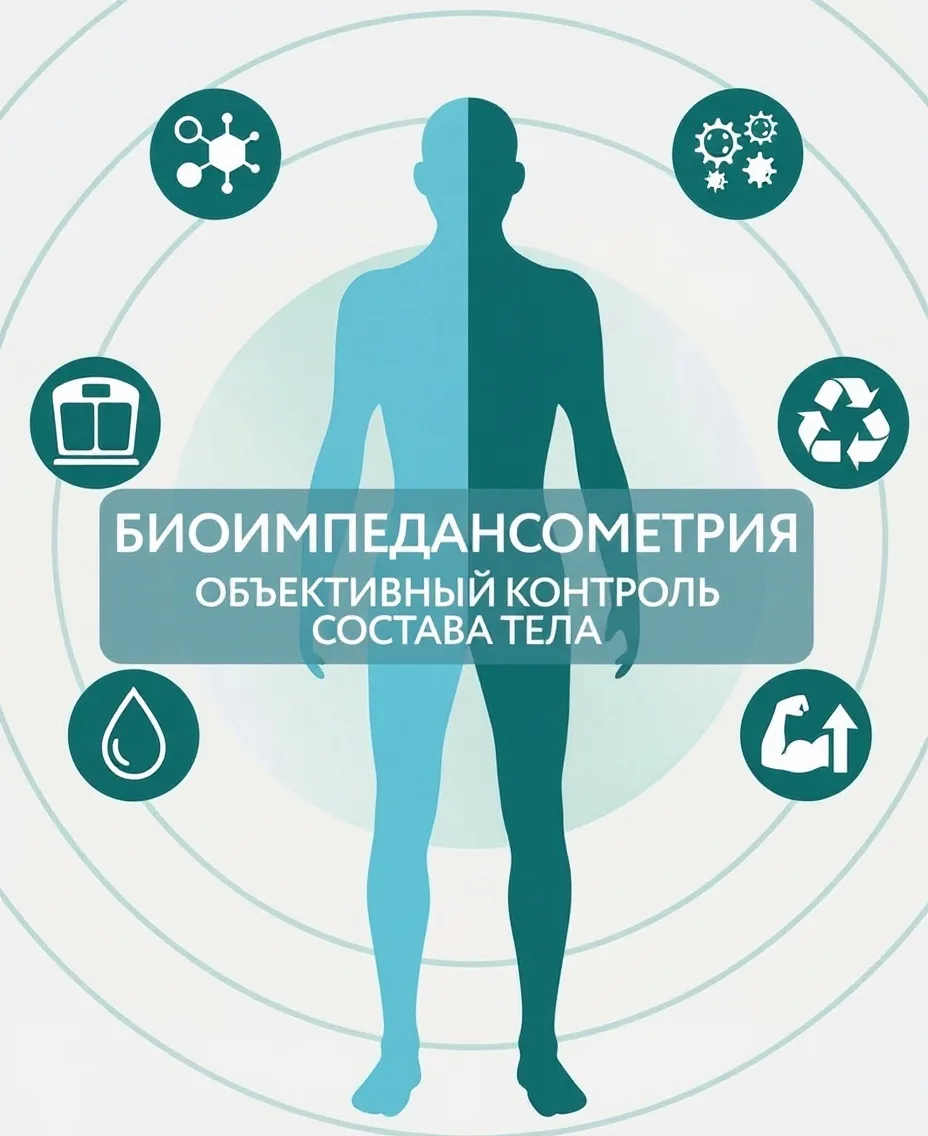 ♻️ Биоимпедансометрия - это современный метод оценки состава тела, который позволяет видеть больше, 