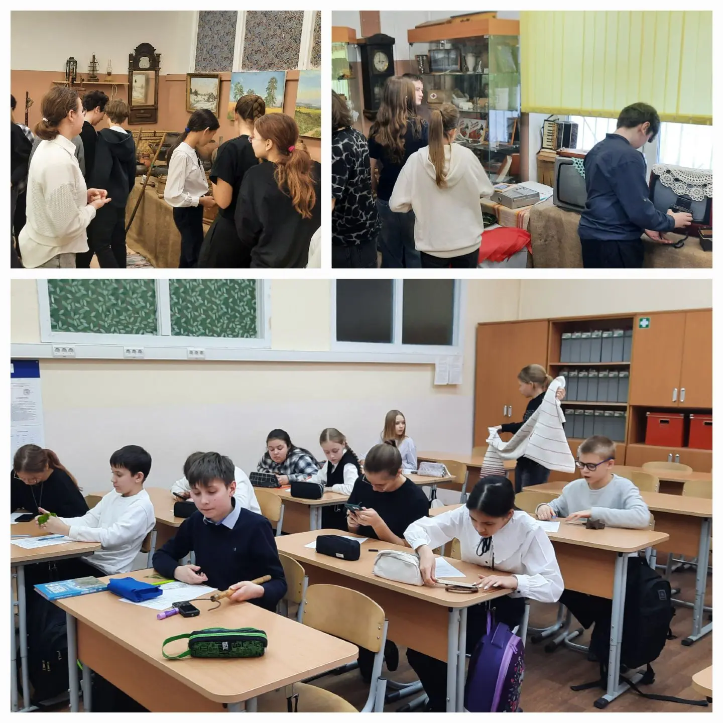 🏛 Новости школьного музея  💥 Экскурсии в «Слободке» — больше, чем экскурсии 💥  ☝️ В школьном историк