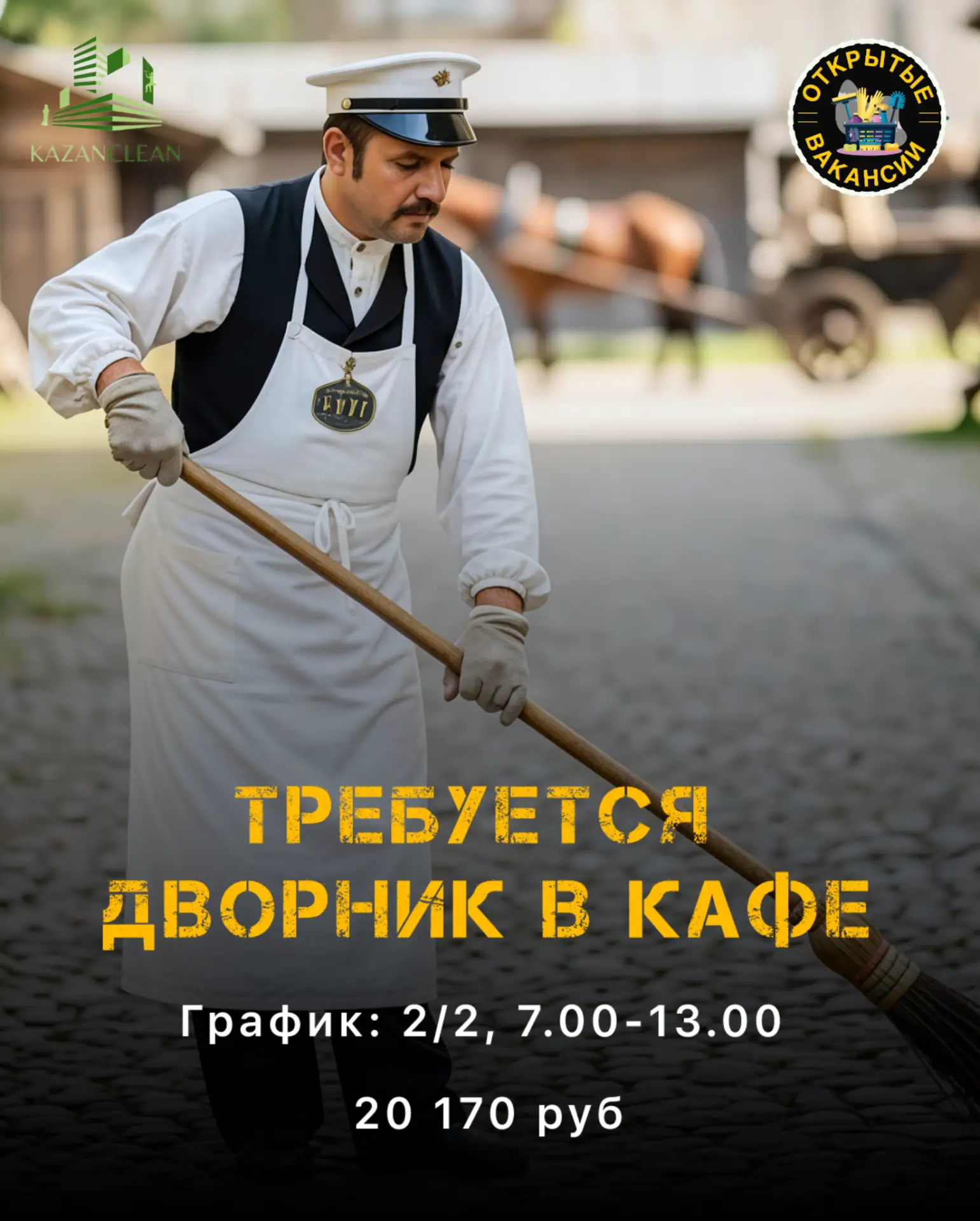 ОТКРЫТА ВАКАНСИЯ