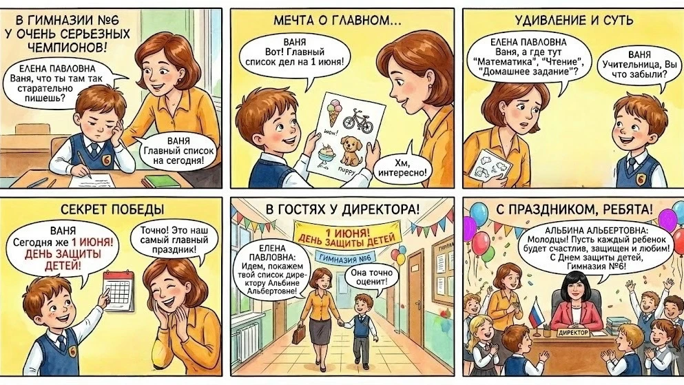Дорогие наши гимназисты!

С праздником — с Днём защиты детей!

Сегодня — ваш день. День, когда взрос
