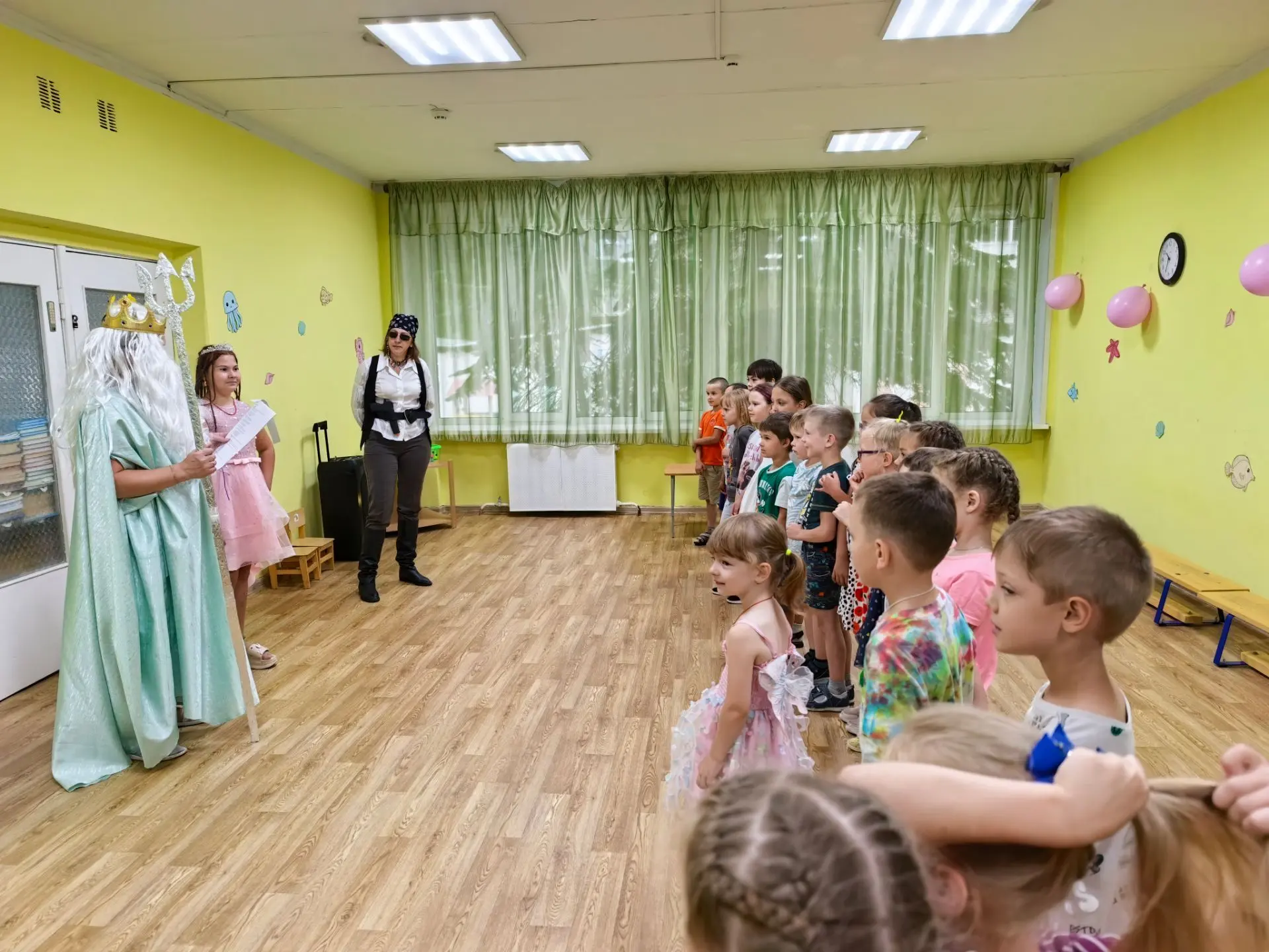 💦🧜💦 В нашем детском саду прошел праздник лета — "День Нептуна"!