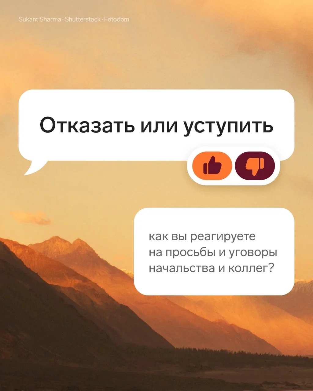 ⚖️ Отказать или уступить: как вы реагируете на просьбы начальства и коллег?

Только бухгалтер сел за