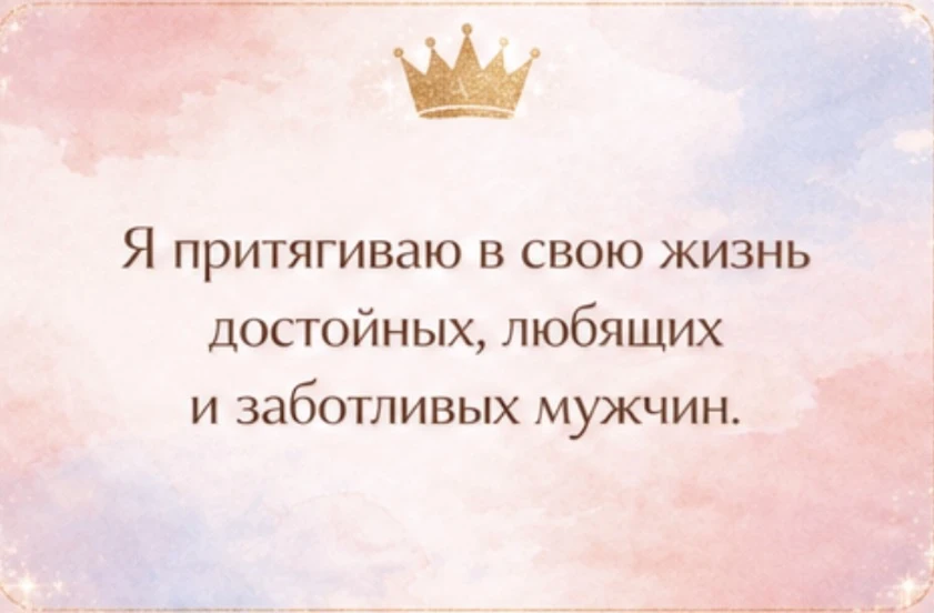 Аффирмация дня