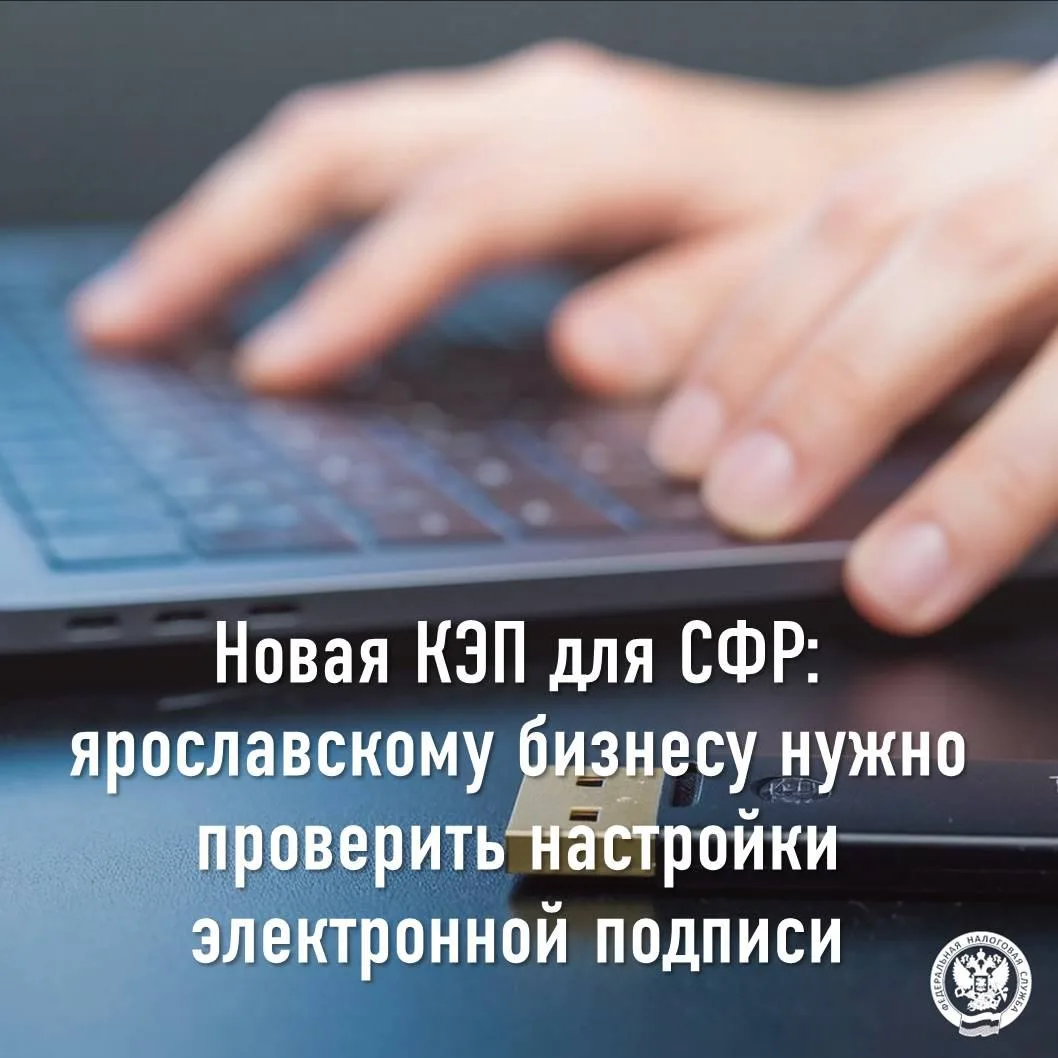 Новая КЭП для СФР: ярославскому бизнесу нужно проверить настройки электронной подписи