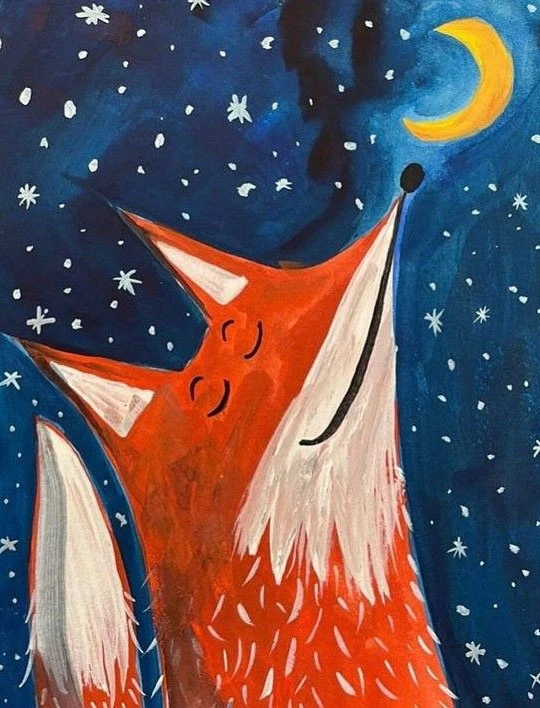 🦊🦝 5 сентября — рисуем лисичку и енота в «Шёлковых детках»!